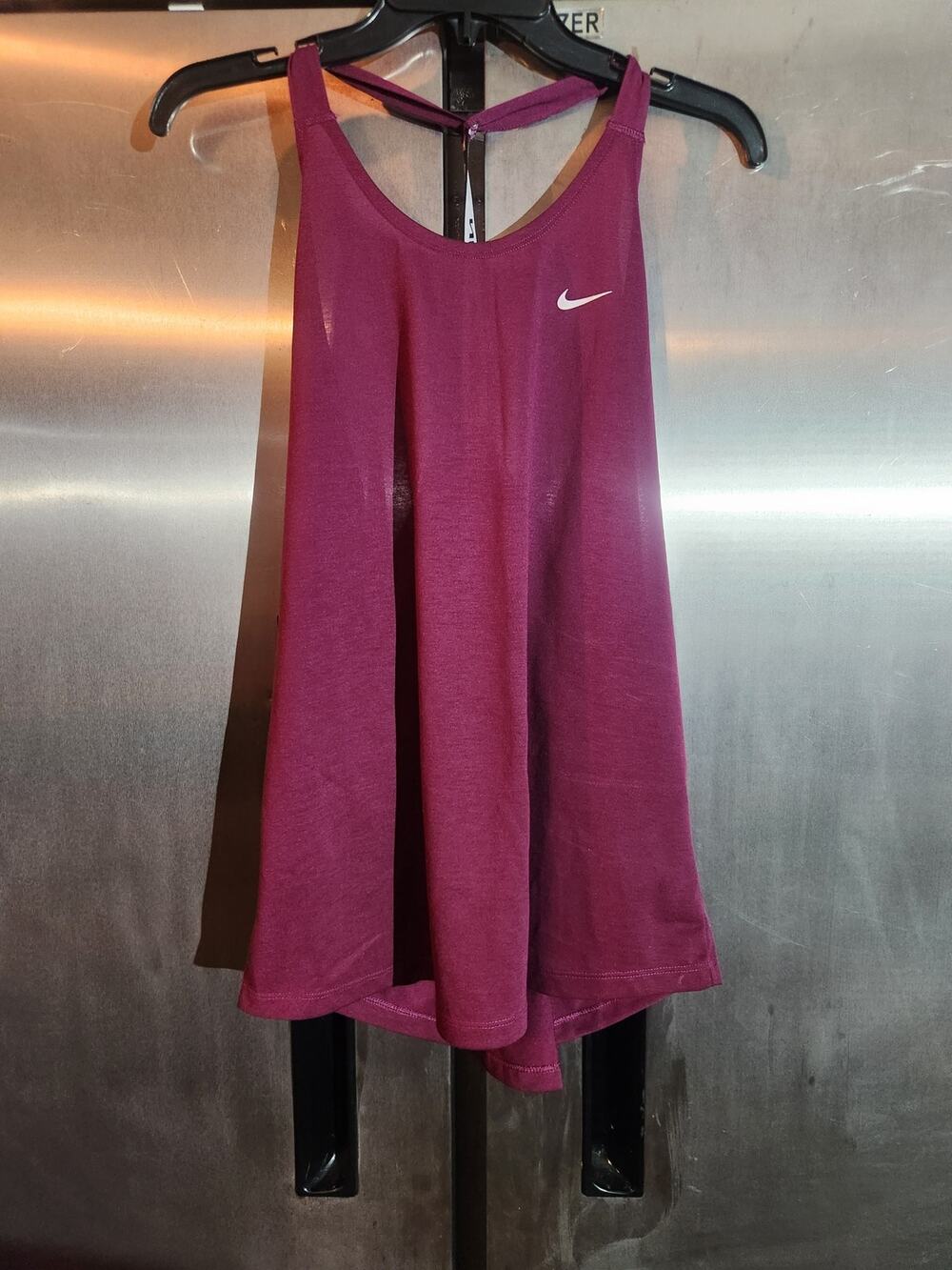 Nike Dri-Fit Racerback Tank Top Magenta Size L